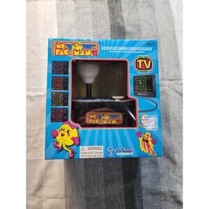 NIB Ms. Pac-Man Plug & Play Retro TV Arcade Game